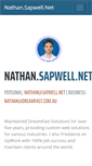 Mobile Screenshot of nathan.sapwell.net